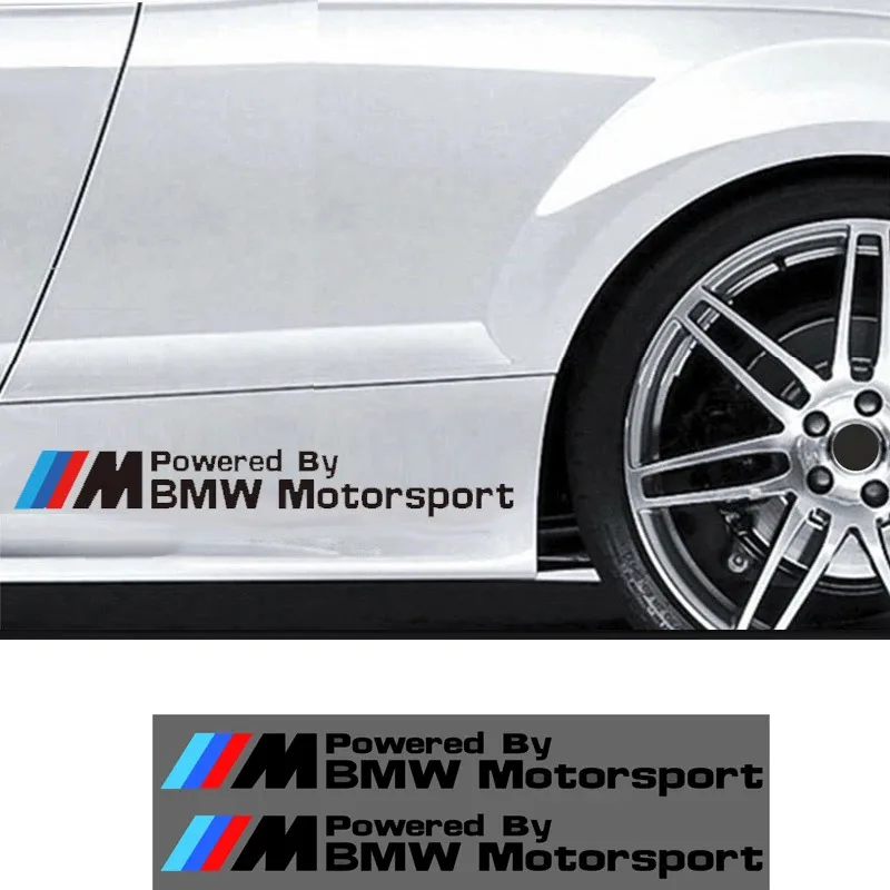 Gaming Console X7 - 2 ชิ้น M โลโก้สติกเกอร์ติดตัวถังรถยนต์สำหรับ BMW E30