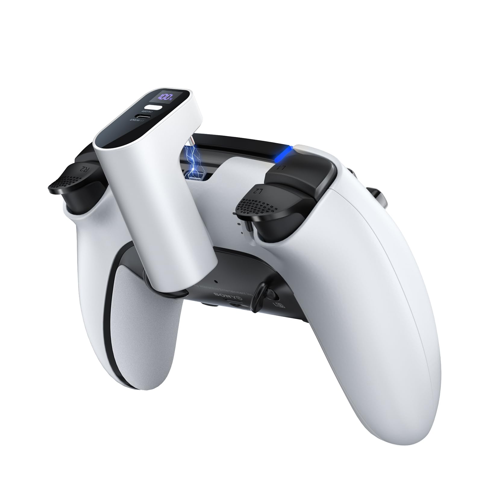 Sony Controller Dualsense - เครื่องชาร์จสำหรับคอนโทรลเลอร์ PS5, แบตเตอรี่แพ็คที่ใช้งานร่วมกับ PlayStation DualSense และ