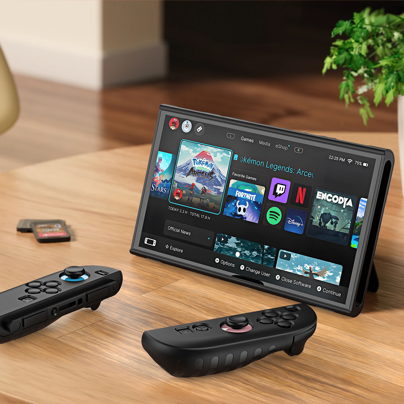 Gaming Console Nintendo Switch 2 - เคส TPU+PC ป้องกันการตกกระแทก สำหรับเครื่องเล่นเกมพกพา ป้องกันการลื่น ปกป้องรอบด้าน