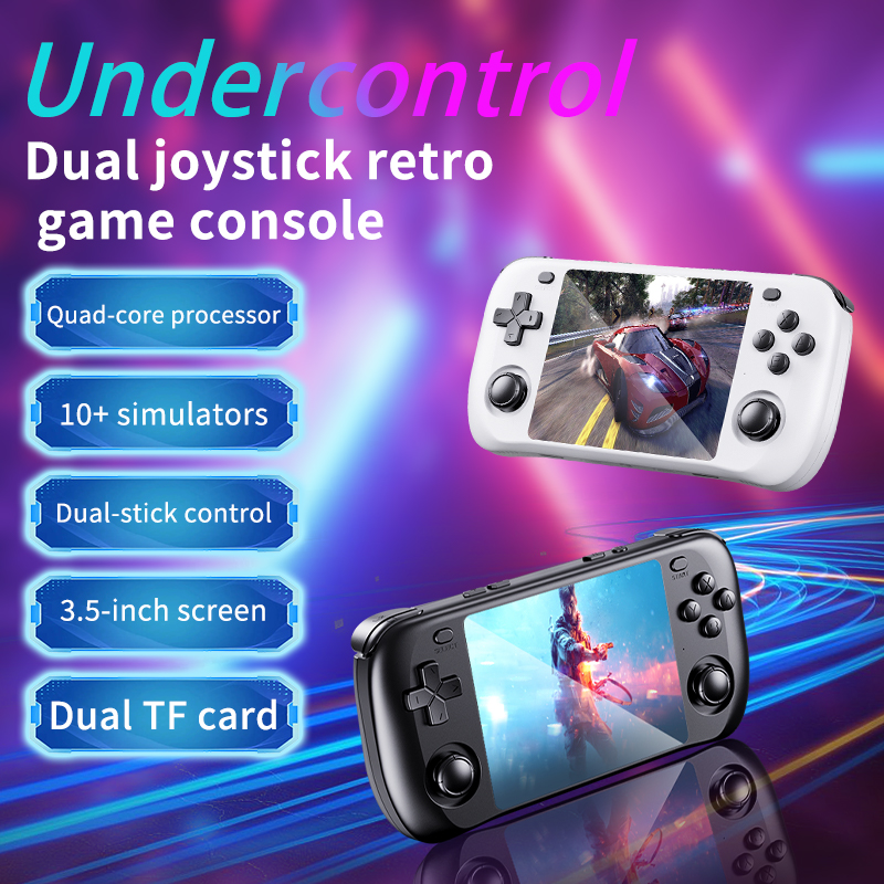 Gaming Console Os - เครื่องเล่นเกมเรโทร H36S 2026 แบบพกพา หน้าจอ IPS