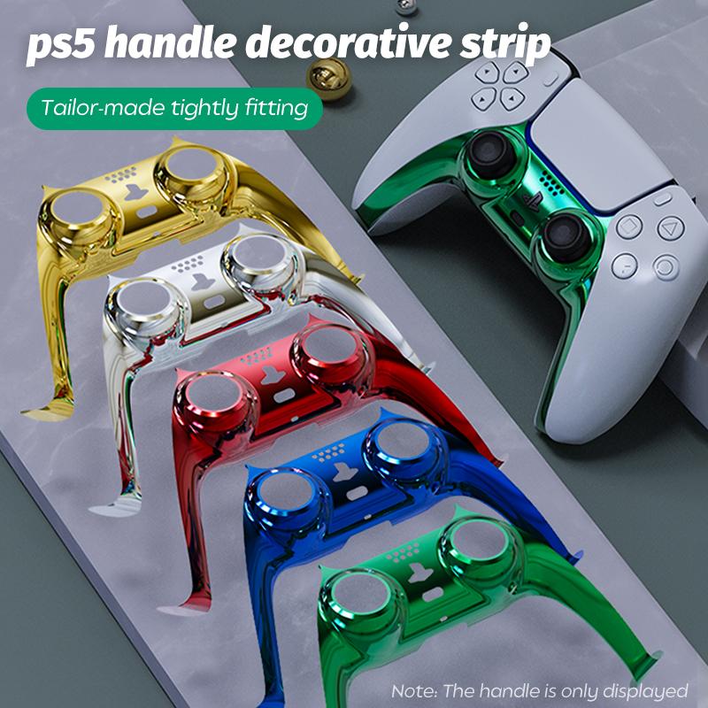 Sony Controller Dualsense - ฝาครอบลายพรางสำหรับจอย PS5 พร้อมแถบตกแต่งสำหรับจอยสติ๊ก DualSense มีให้เลือก 16