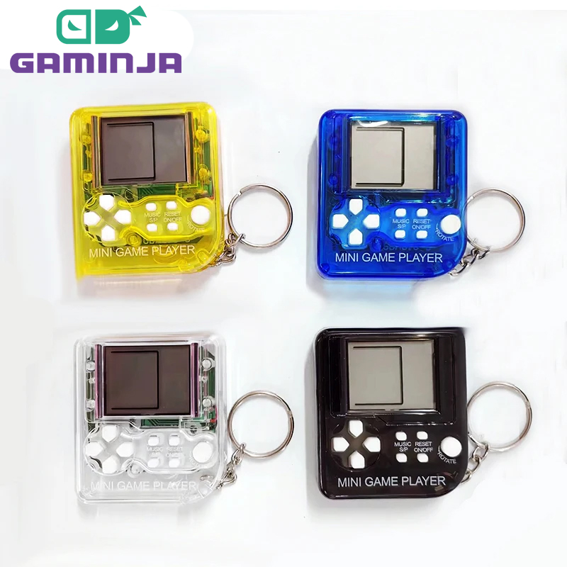 Gaming Console For 10 Year Old - GAMINJA Retro Mini ผู้เล่นเกมมือถือคลาสสิกเกมอิเล็กทรอนิกส์มือถือคอนโซลเกมเด็กปริศนาเกมคอนโซลของเล่นของขวัญ