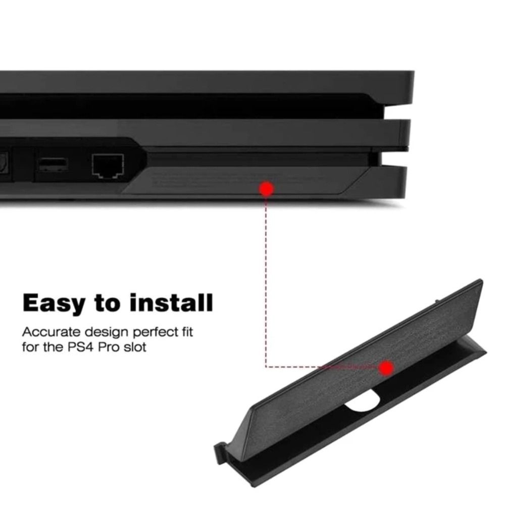 Gaming Console Monitor - ทนทานสำหรับ PS4 เกมคอนโซล เคสใส่ฮาร์ดดิสก์ ฝาปิดช่องใส่ฮาร์ดดิสก์ สำหรับ