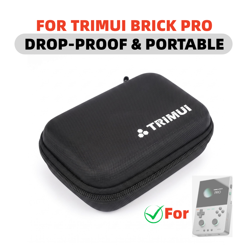 Gaming Console Bag - กระเป๋าพกพาแบบแข็ง EVA สำหรับคอนโซลเกม TRIMUI BRICK PRO,