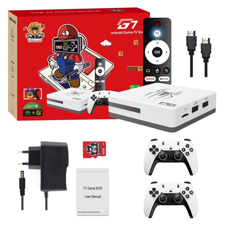 Gaming Console Portable - คุณภาพสูงแบบพกพา G7 เกมคอนโซลหน้าจอขนาดใหญ่เครื่องเล่นวิดีโอเกมทีวี