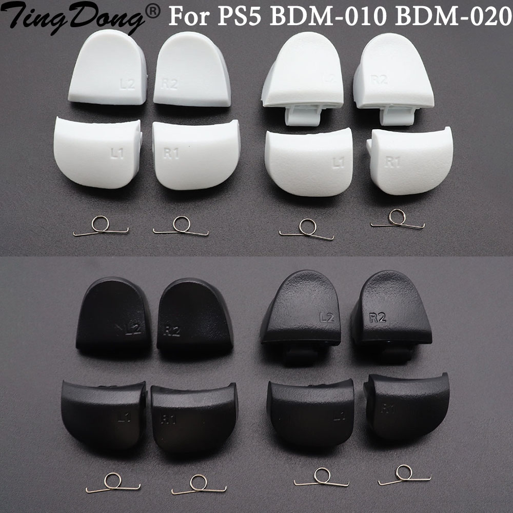 Sony Controller Dualsense - ปุ่มทริกเกอร์พร้อมสปริง L1 R1 L2 R2 ปุ่มทริกเกอร์ปุ่มฤดูใบไม้ผลิสําหรับ