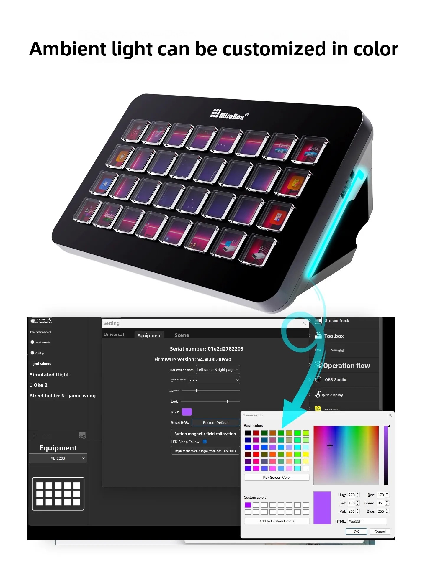 คีย์บอร์ดมาโคร Mirabox XL Stre - Gaming Console Keyboard บทวิจารณ์และราคา