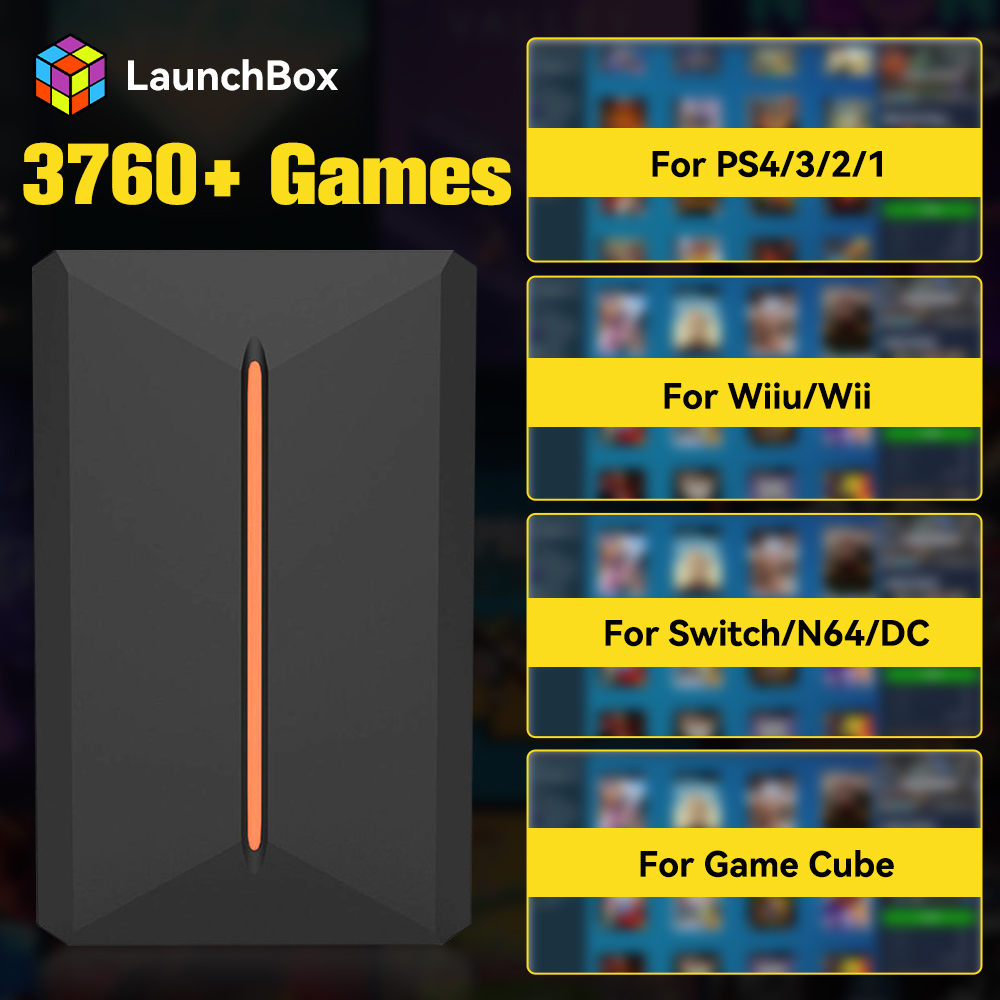 Launchbox OS Retro Gaming HDD  - Gaming Console Os บทวิจารณ์และราคา