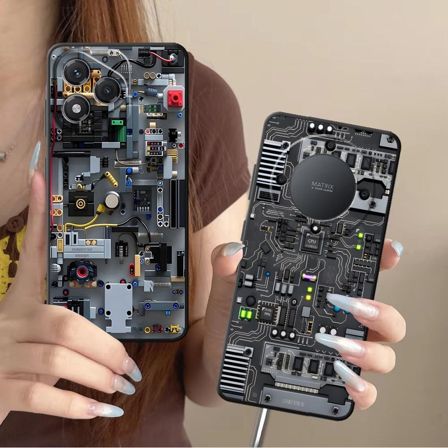 เคสโทรศัพท์ลายเกมมิ่งสีม่วงสำห - Gaming Console X7 บทวิจารณ์และราคา