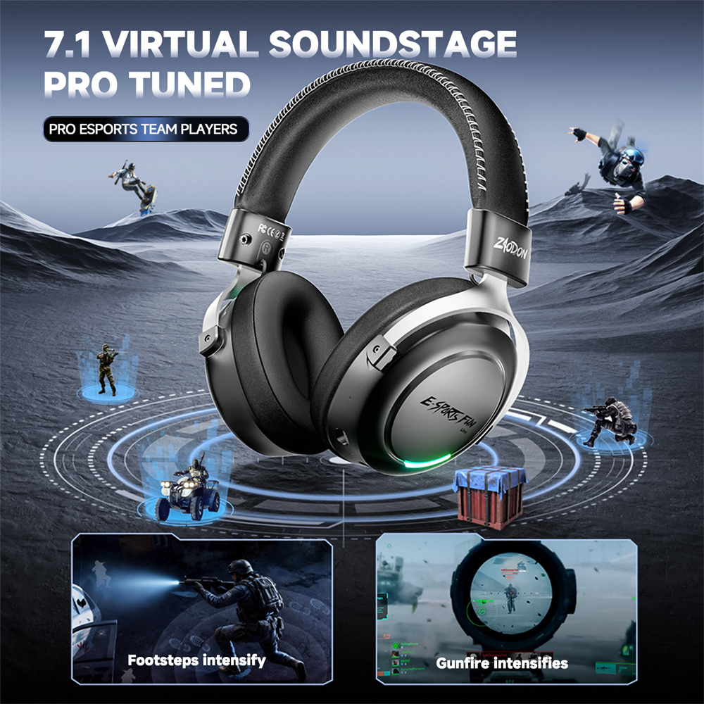 ฮาโยต์ชุดหูฟังบลูทูธ 6.0 สำหรั - Gaming Console Vr Headset บทวิจารณ์และราคา