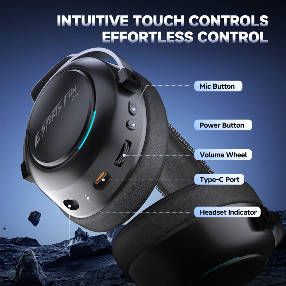 ฮาโยต์ชุดหูฟังบลูทูธ 6.0 สำหรั - Gaming Console Vr Headset บทวิจารณ์และราคา