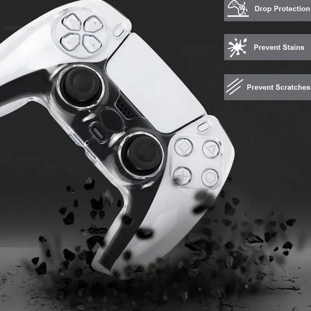 เคสป้องกันแบบแข็ง PC ใส โปร่งแ - Sony Controller Dualsense บทวิจารณ์และราคา