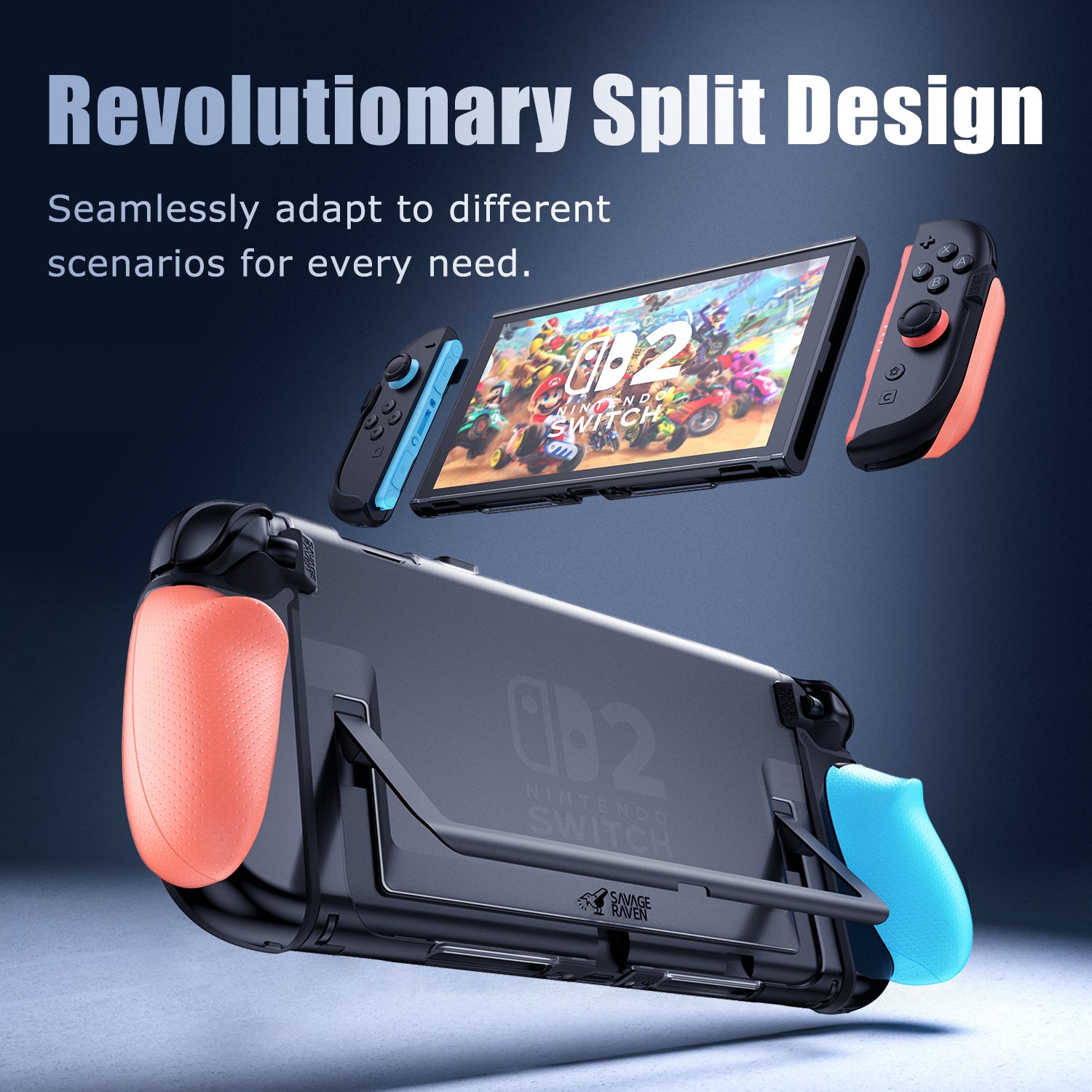 เคสป้องกัน Savage Raven โดย Sk - Gaming Console Nintendo Switch 2 บทวิจารณ์และราคา