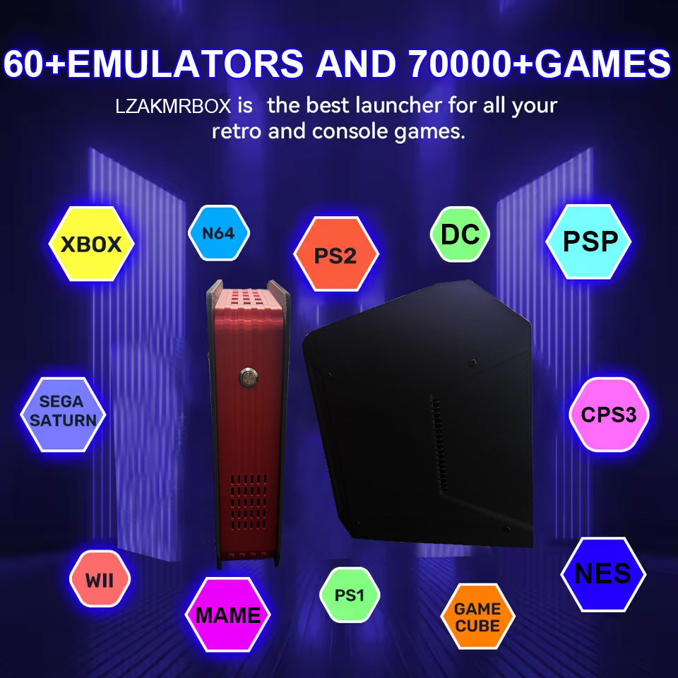 X4 Retro คอนโซลวิดีโอเกม 1T Du - Gaming Console For 10 Year Old บทวิจารณ์และราคา