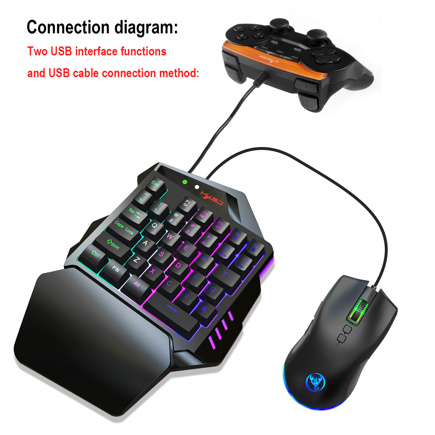 ชุดคีย์บอร์ดเกมเมอร์ อุปกรณ์เส - Gaming Console Keyboard บทวิจารณ์และราคา