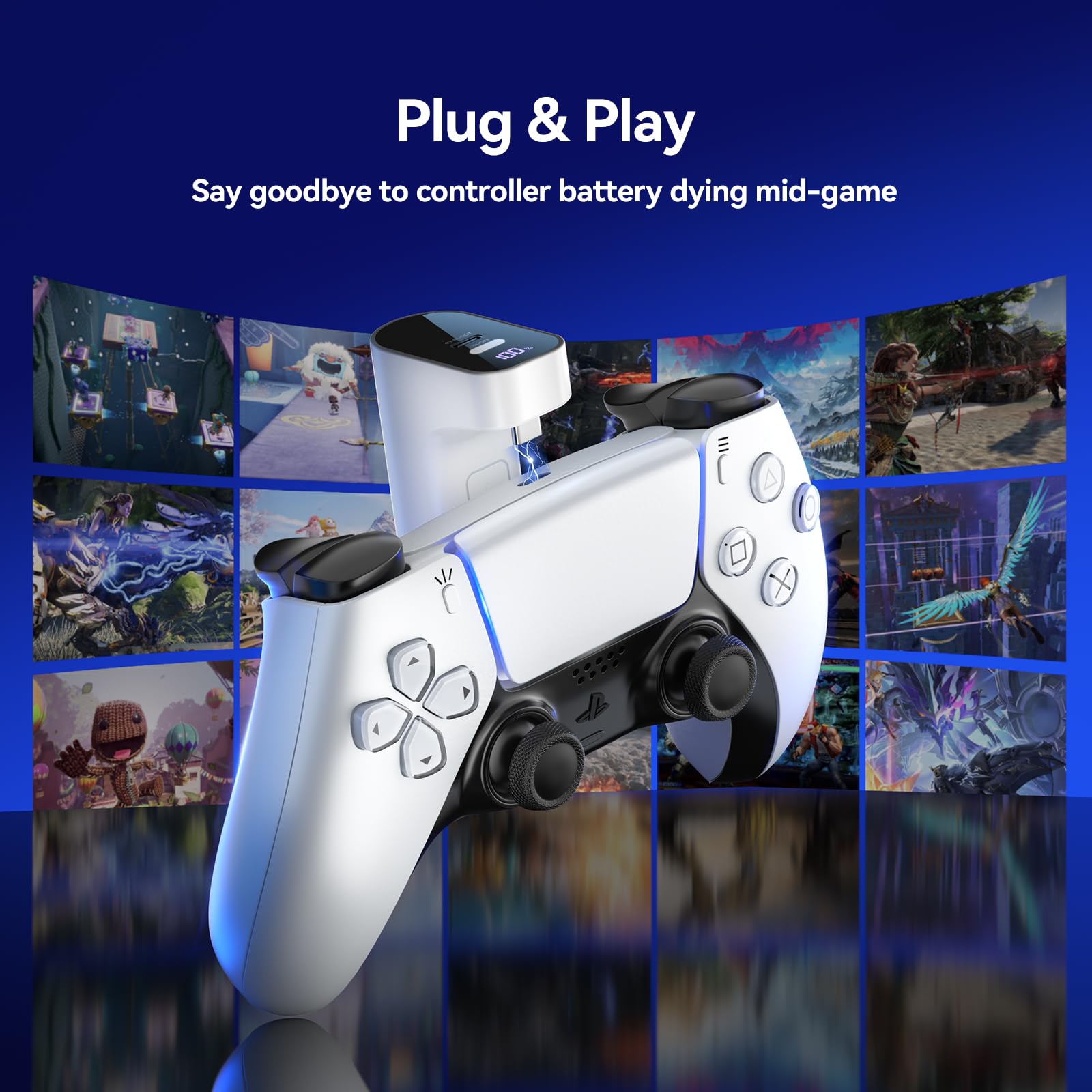 เครื่องชาร์จสำหรับคอนโทรลเลอร์ - Sony Controller Dualsense บทวิจารณ์และราคา