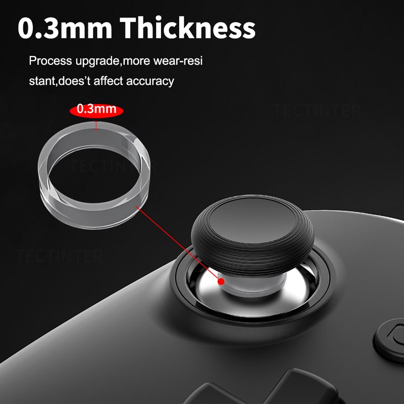 4/8 ชิ้น วงแหวนยางป้องกันจอยสต - Gaming Console Monitor บทวิจารณ์และราคา