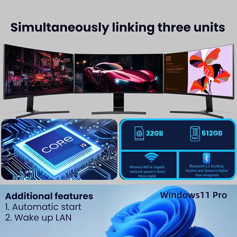 มินิพีซี 2026 Intel Core I9 10 - Gaming Console Mini บทวิจารณ์และราคา