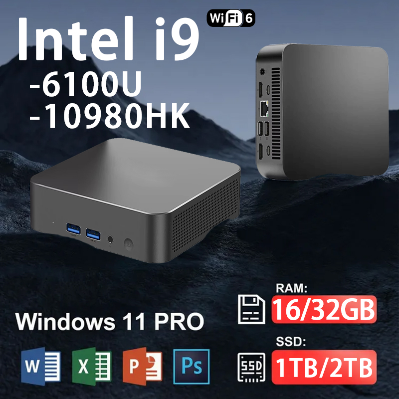 มินิพีซี Windows 11 Intel Core - Gaming Console Mini บทวิจารณ์และราคา