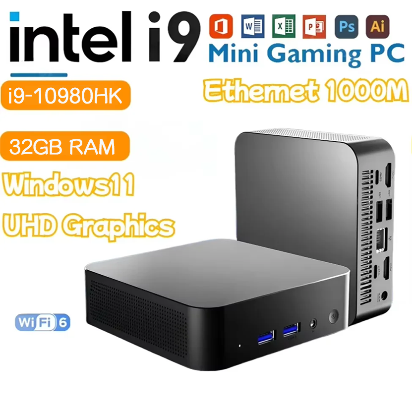 มินิพีซีพกพาสำหรับเกมเมอร์ Int - Gaming Console Mini บทวิจารณ์และราคา