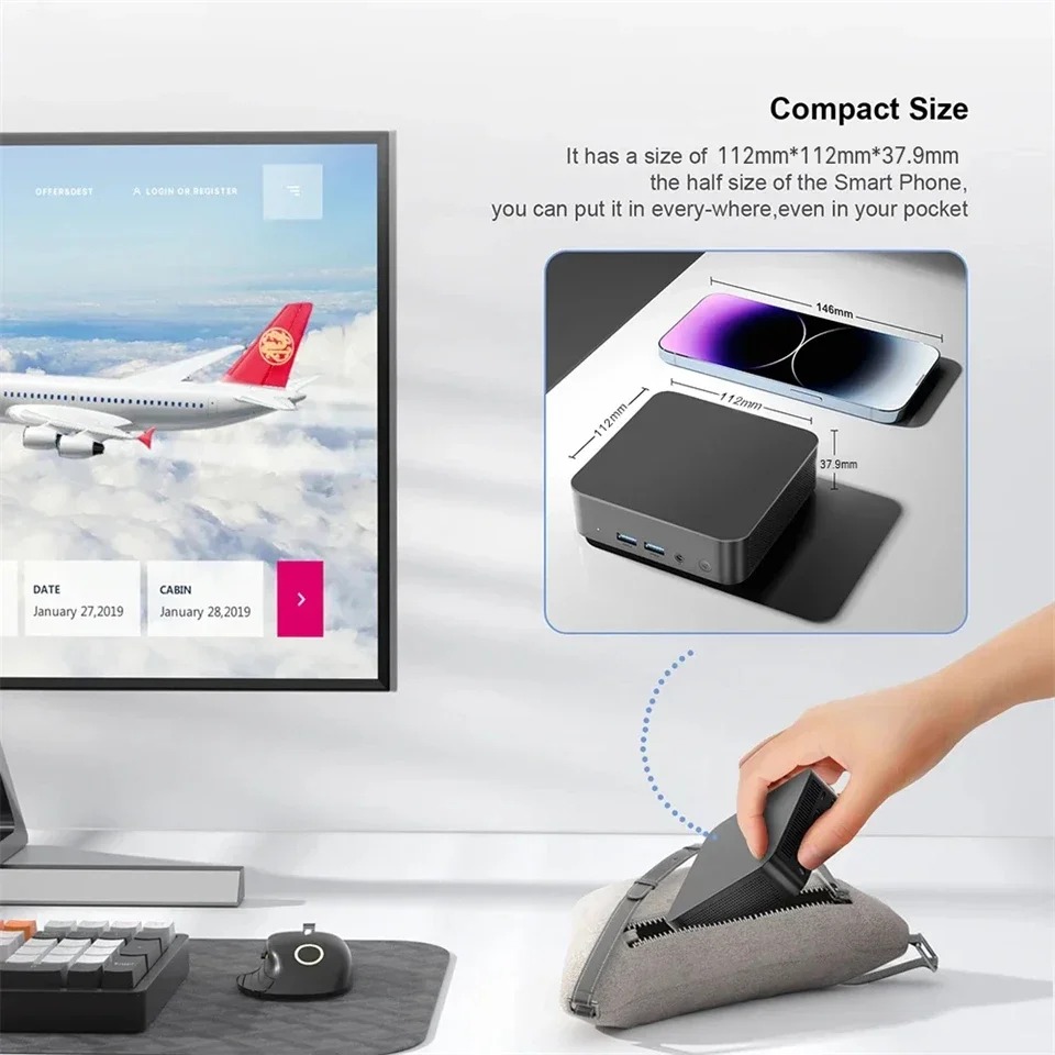 มินิพีซีพกพาสำหรับเกมเมอร์ Int - Gaming Console Mini บทวิจารณ์และราคา
