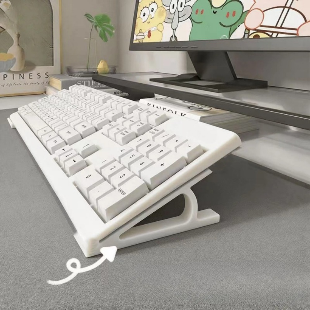 2pc Ergonomic Keyboard Riser ส - Gaming Console Keyboard บทวิจารณ์และราคา